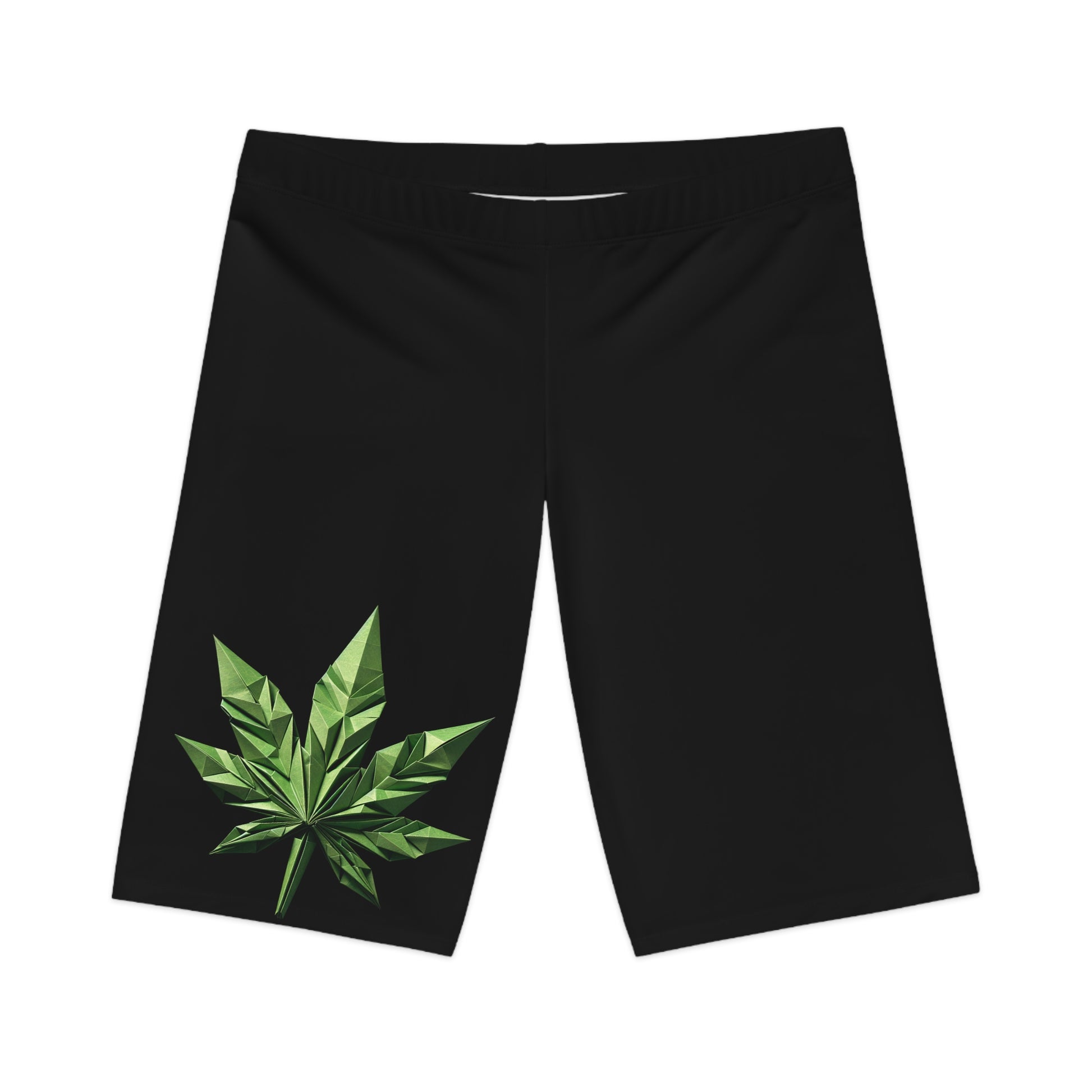 Women's Cannabis Bike Shorts