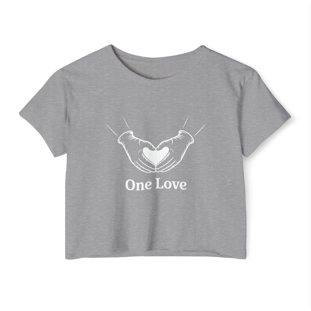 One Love Crop Top