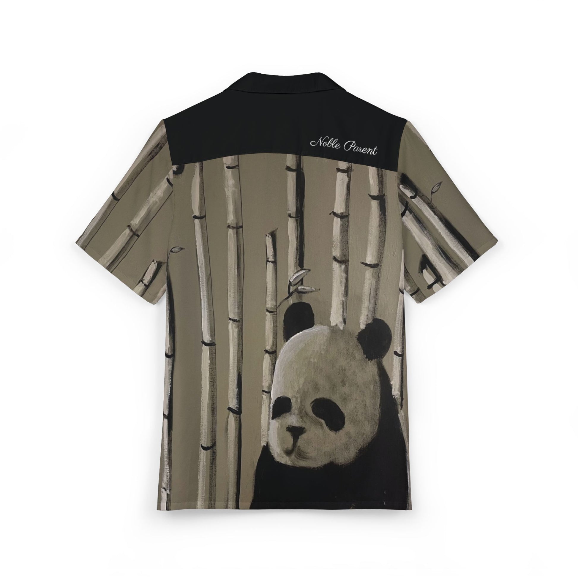Panda Button-Down Shirt