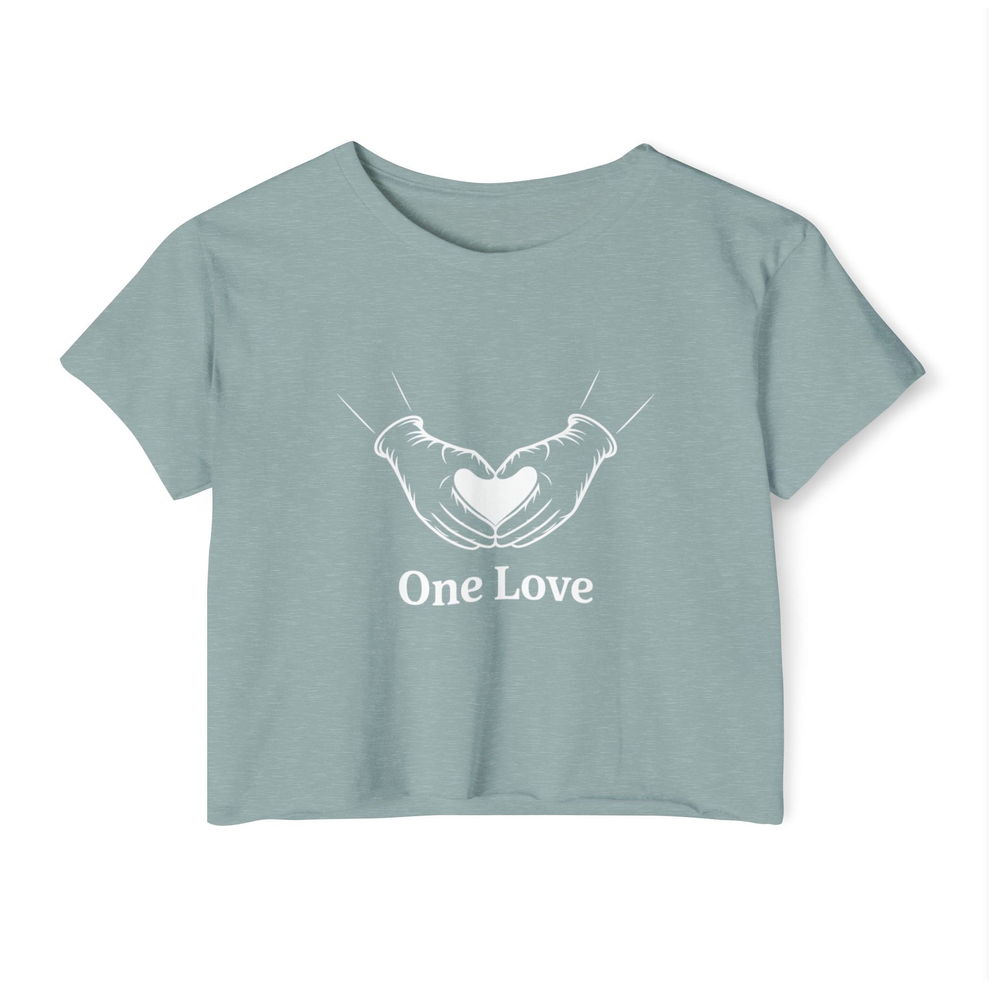 One Love Crop Top