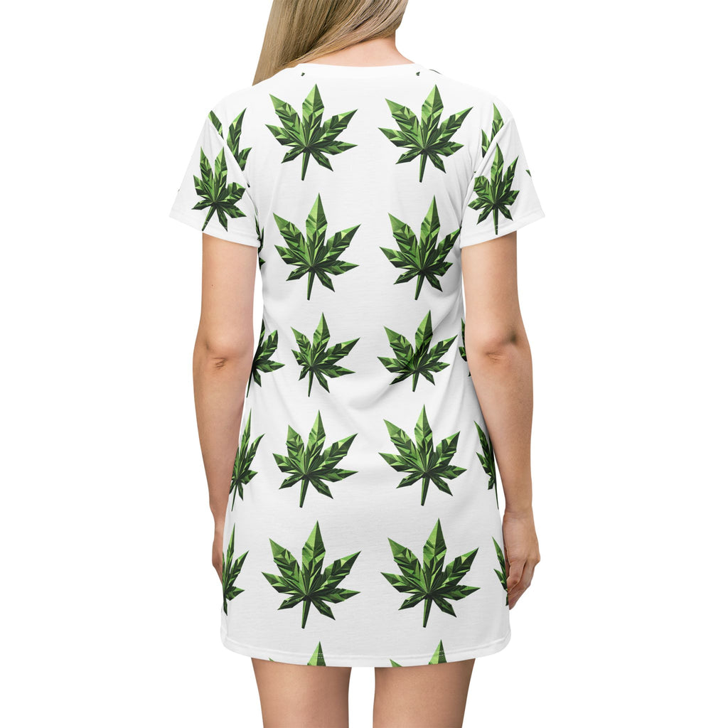 Cannabis T-Shirt Dress