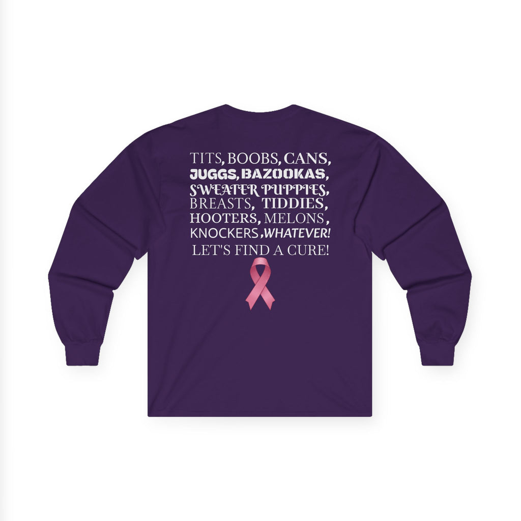 Terp Boyz Breast Cancer Awareness Long Sleeve Tee