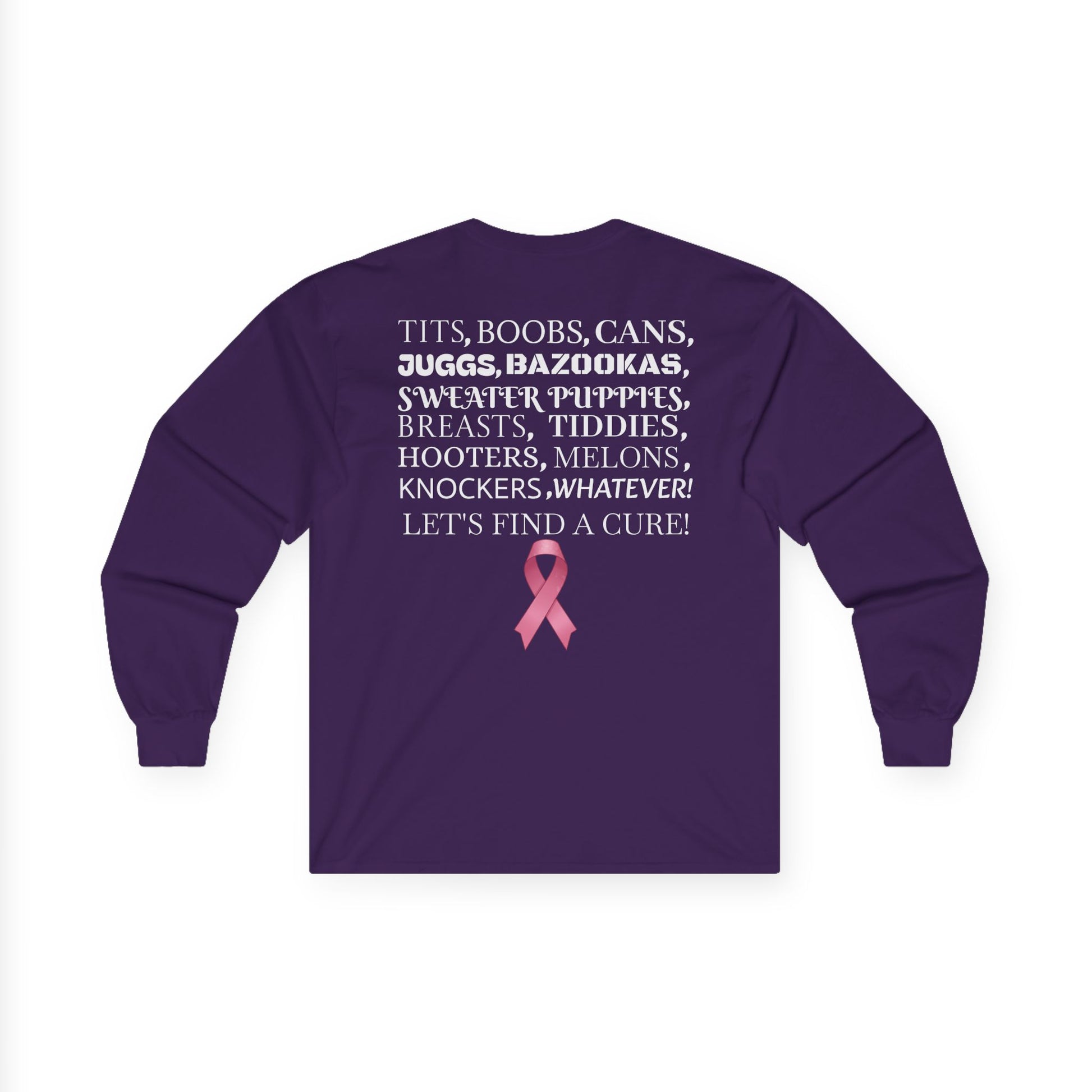 Terp Boyz Breast Cancer Awareness Long Sleeve Tee