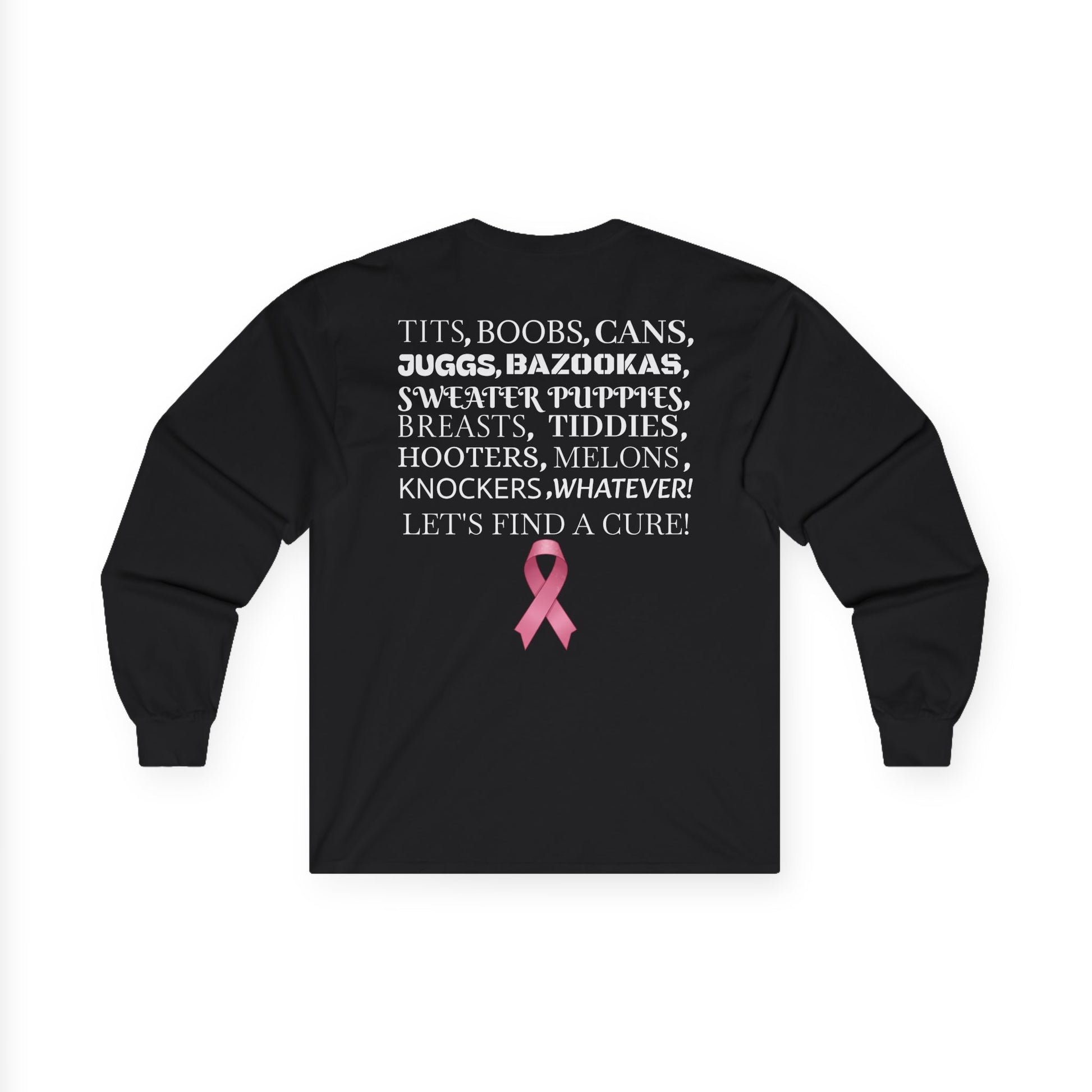 Terp Boyz Breast Cancer Awareness Long Sleeve Tee