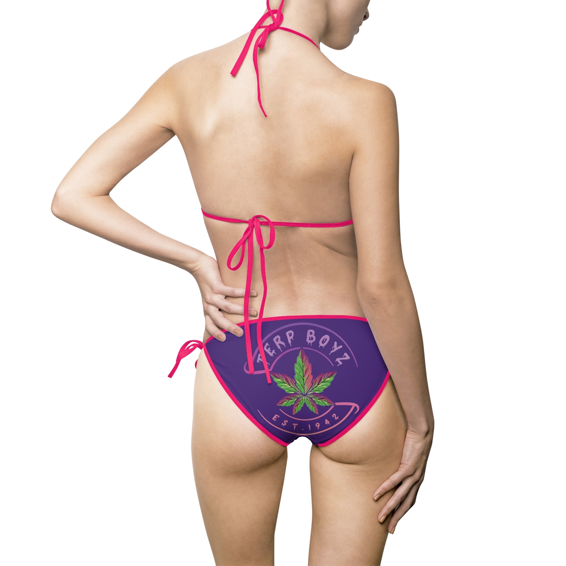 Women's Bikini Swimsuit (Purple)