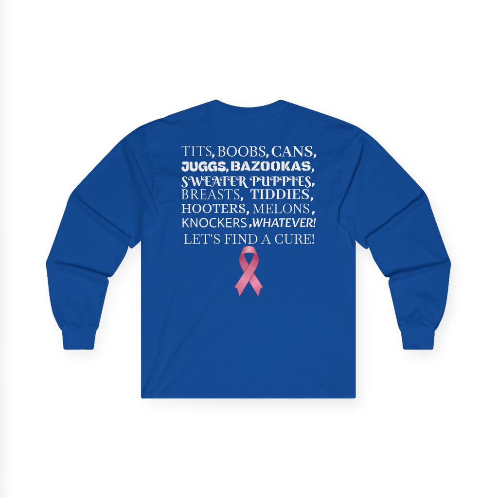 Terp Boyz Breast Cancer Awareness Long Sleeve Tee