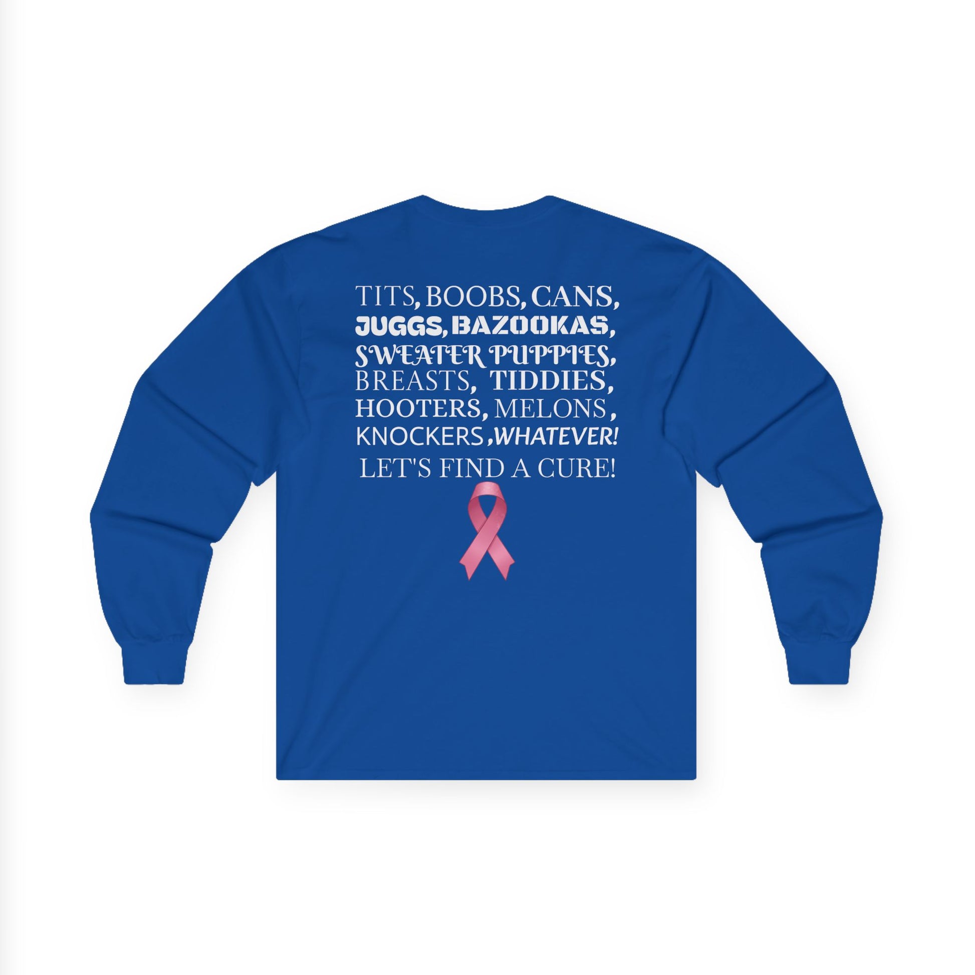 Terp Boyz Breast Cancer Awareness Long Sleeve Tee