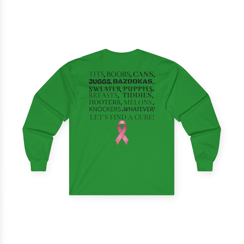 Terp Boyz Breast Cancer Awareness Long Sleeve Tee