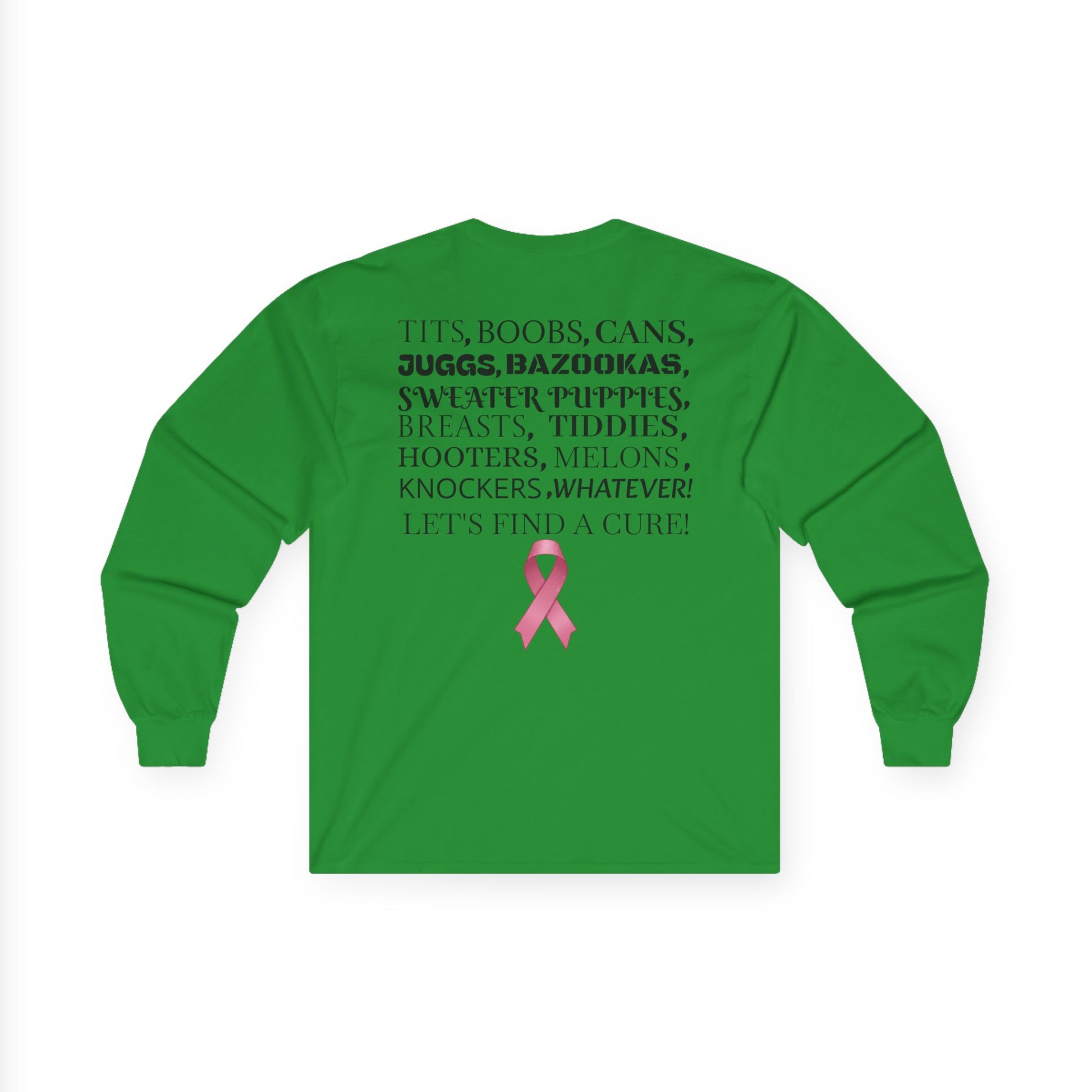 Terp Boyz Breast Cancer Awareness Long Sleeve Tee