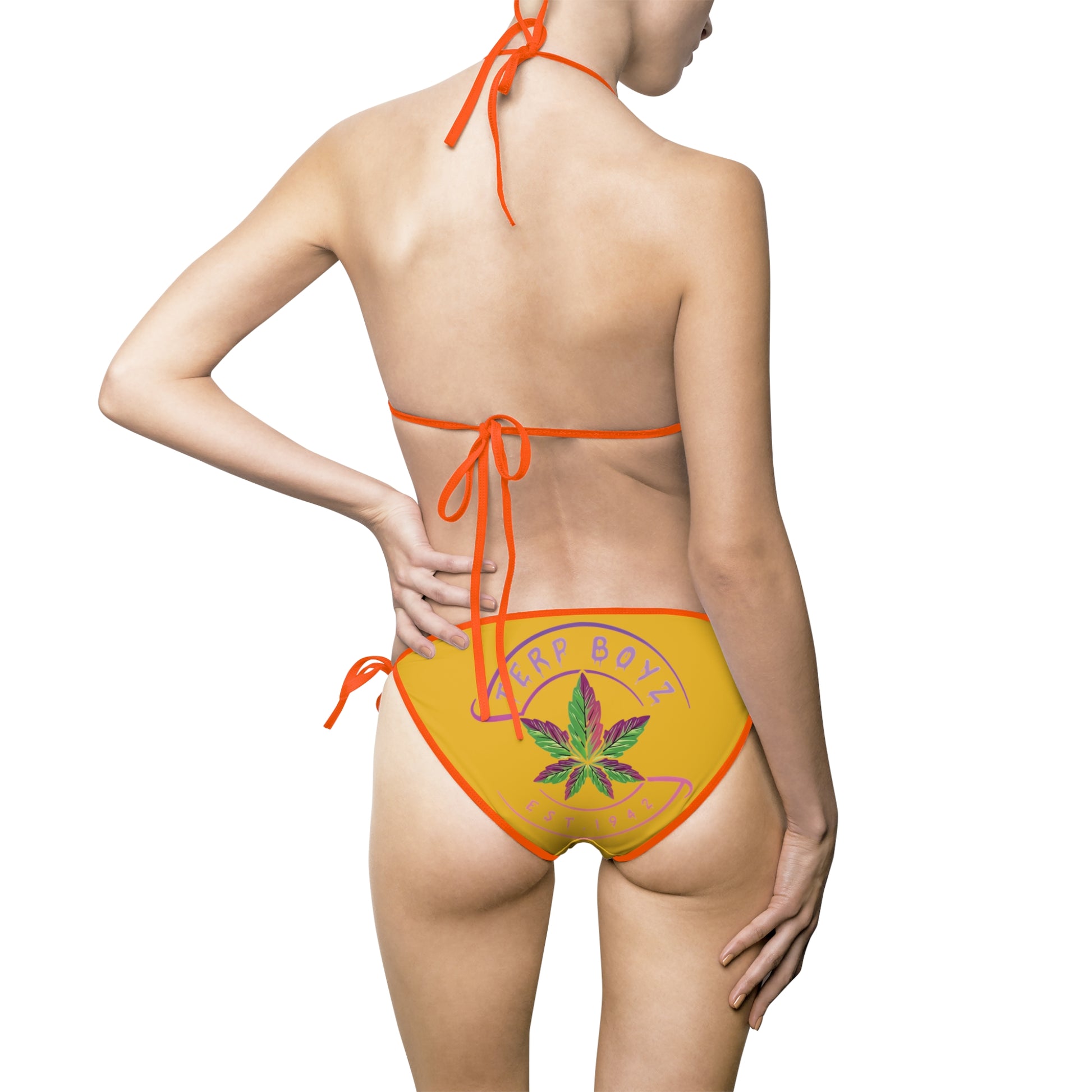 Women's Bikini Swimsuit (Yellow)