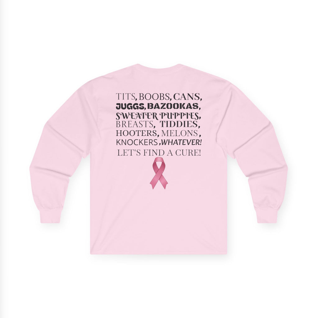 Terp Boyz Breast Cancer Awareness Long Sleeve Tee