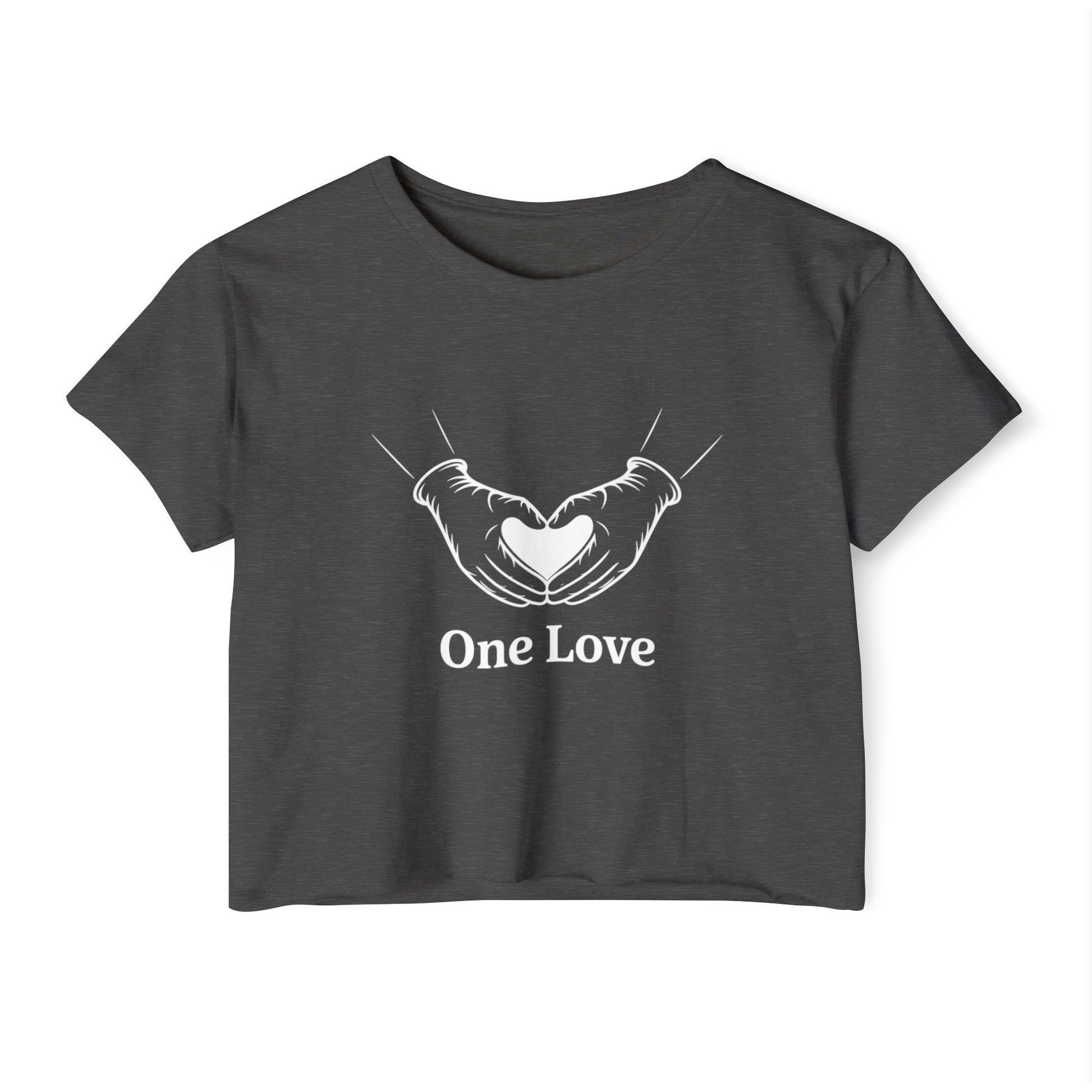 One Love Crop Top