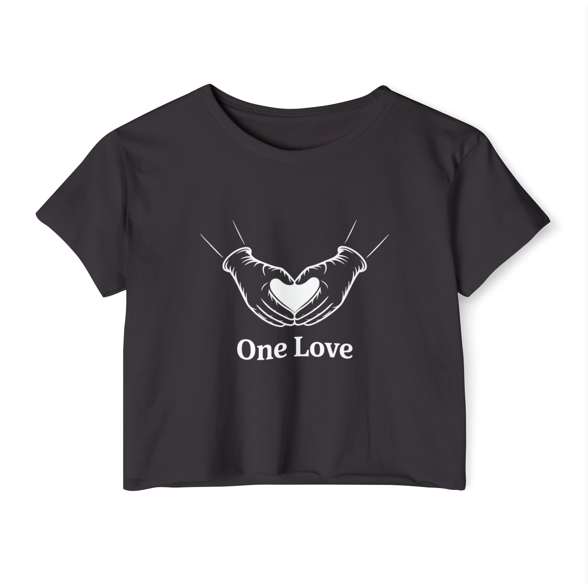 One Love Crop Top