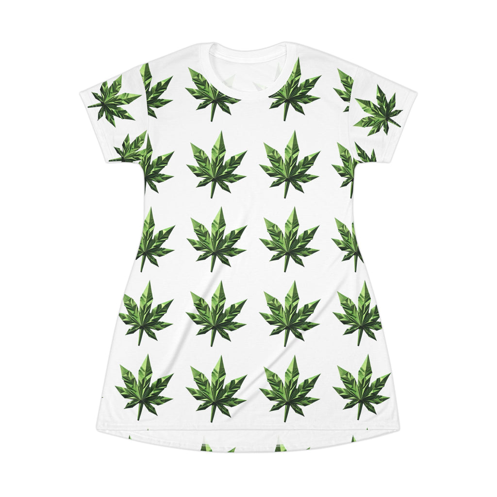 Cannabis T-Shirt Dress
