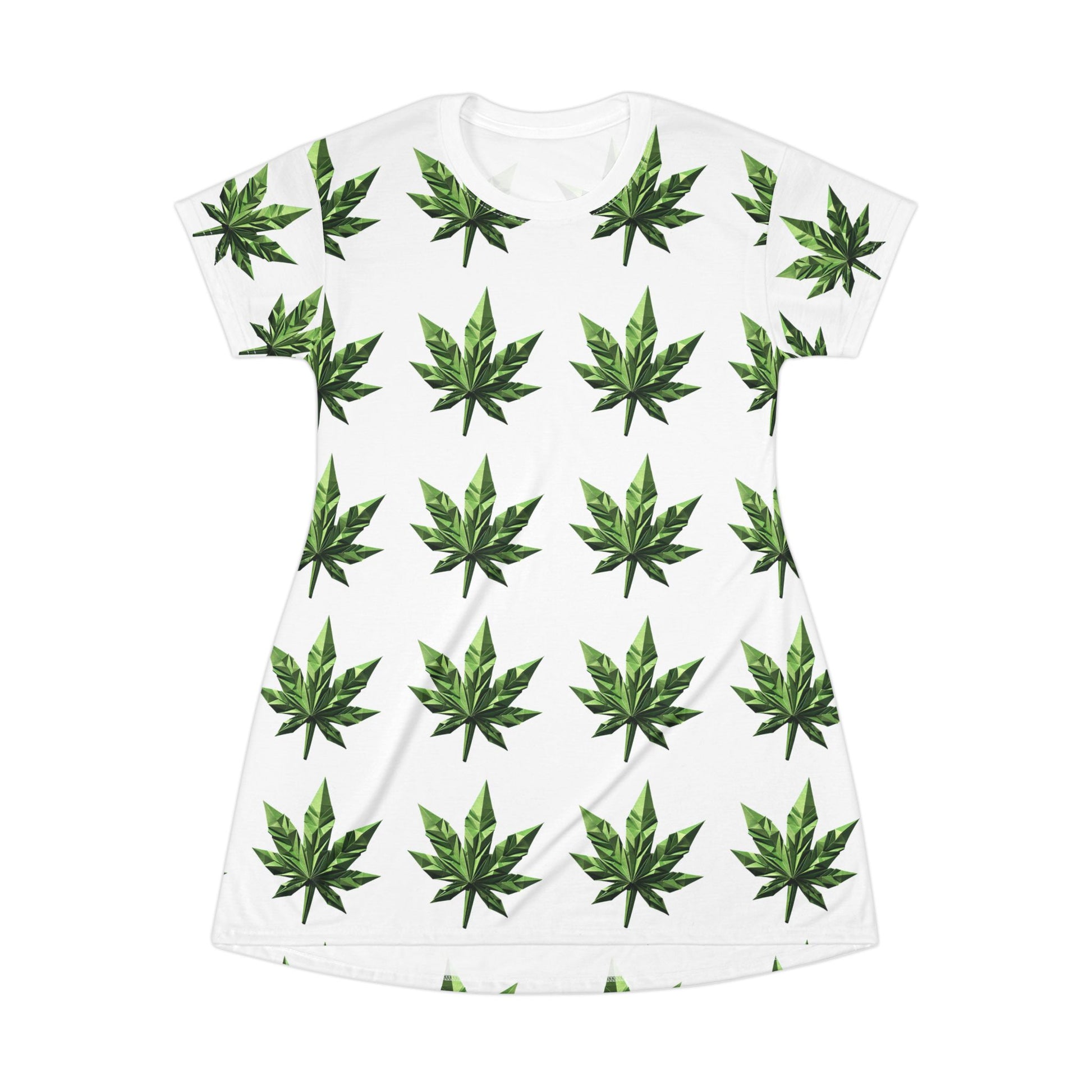 Cannabis T-Shirt Dress