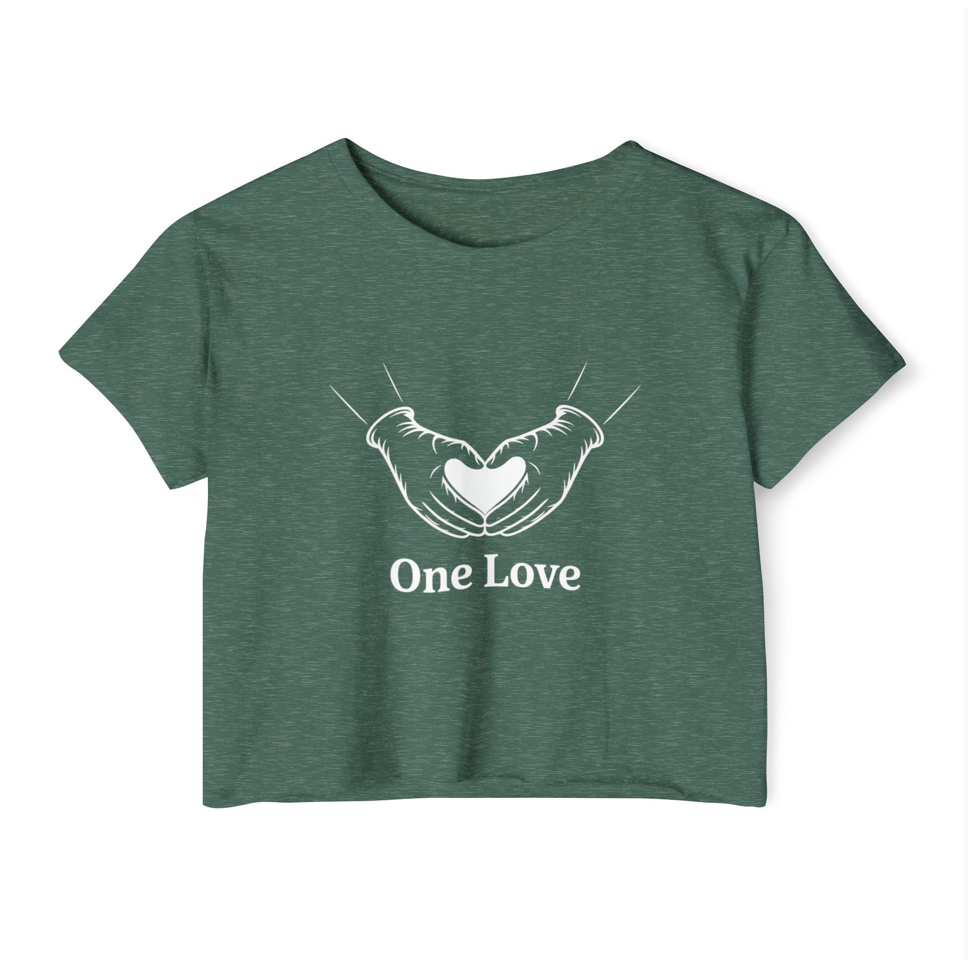 One Love Crop Top