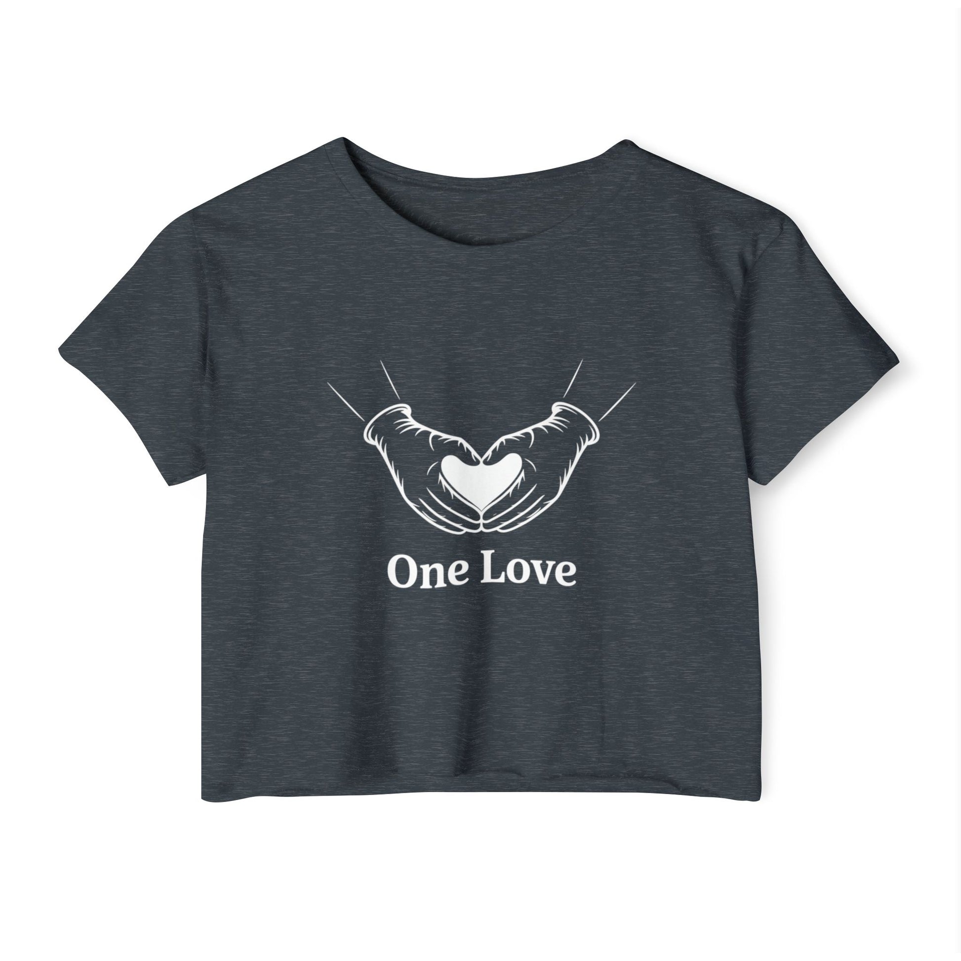 One Love Crop Top