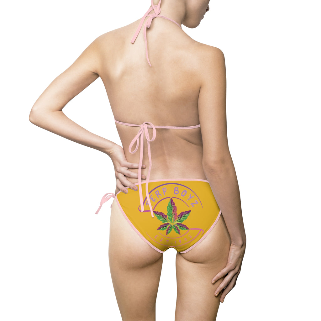 Women's Bikini Swimsuit (Yellow)