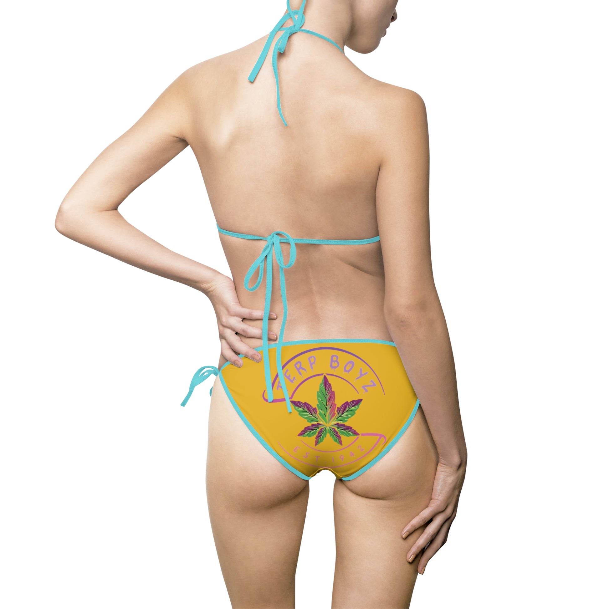 Women's Bikini Swimsuit (Yellow)