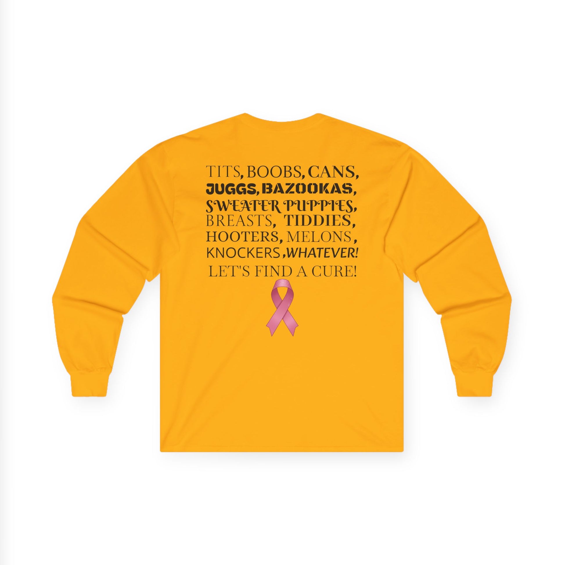 Terp Boyz Breast Cancer Awareness Long Sleeve Tee