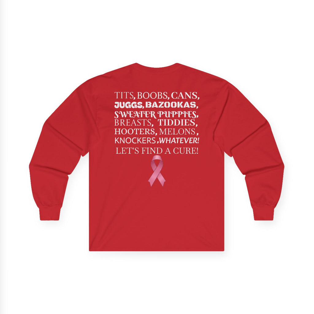 Terp Boyz Breast Cancer Awareness Long Sleeve Tee