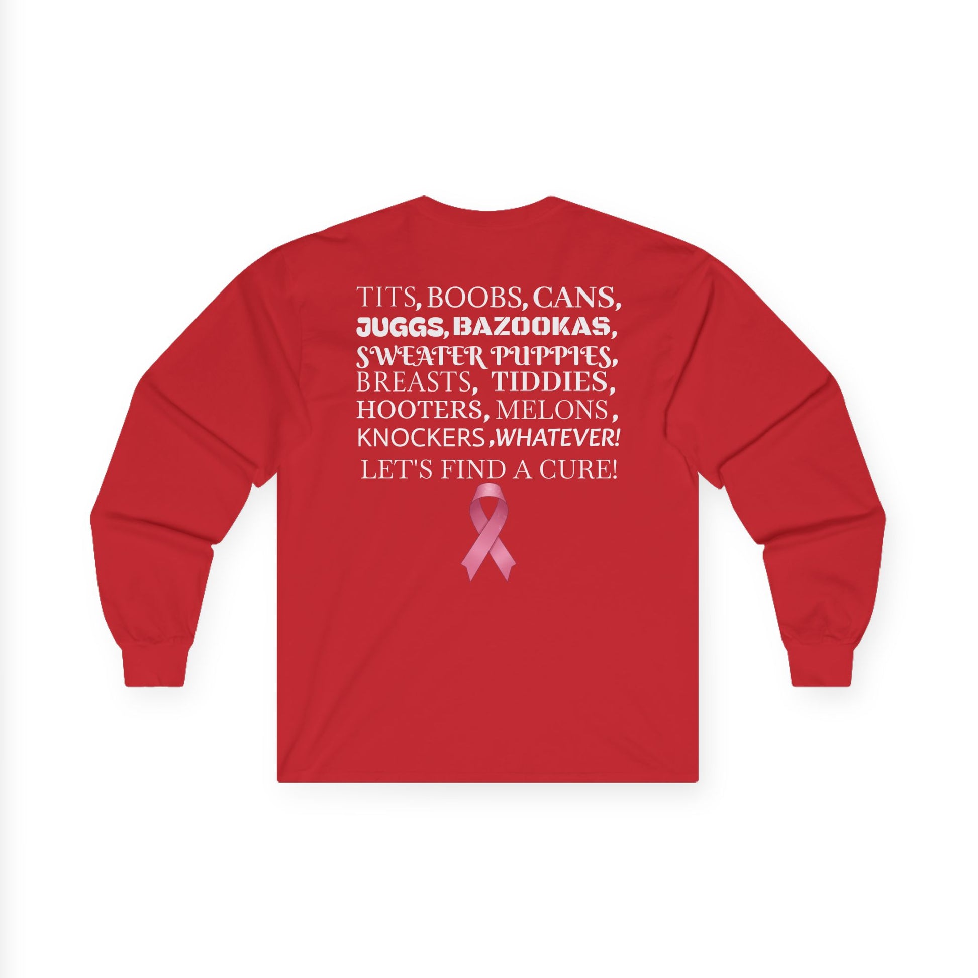 Terp Boyz Breast Cancer Awareness Long Sleeve Tee