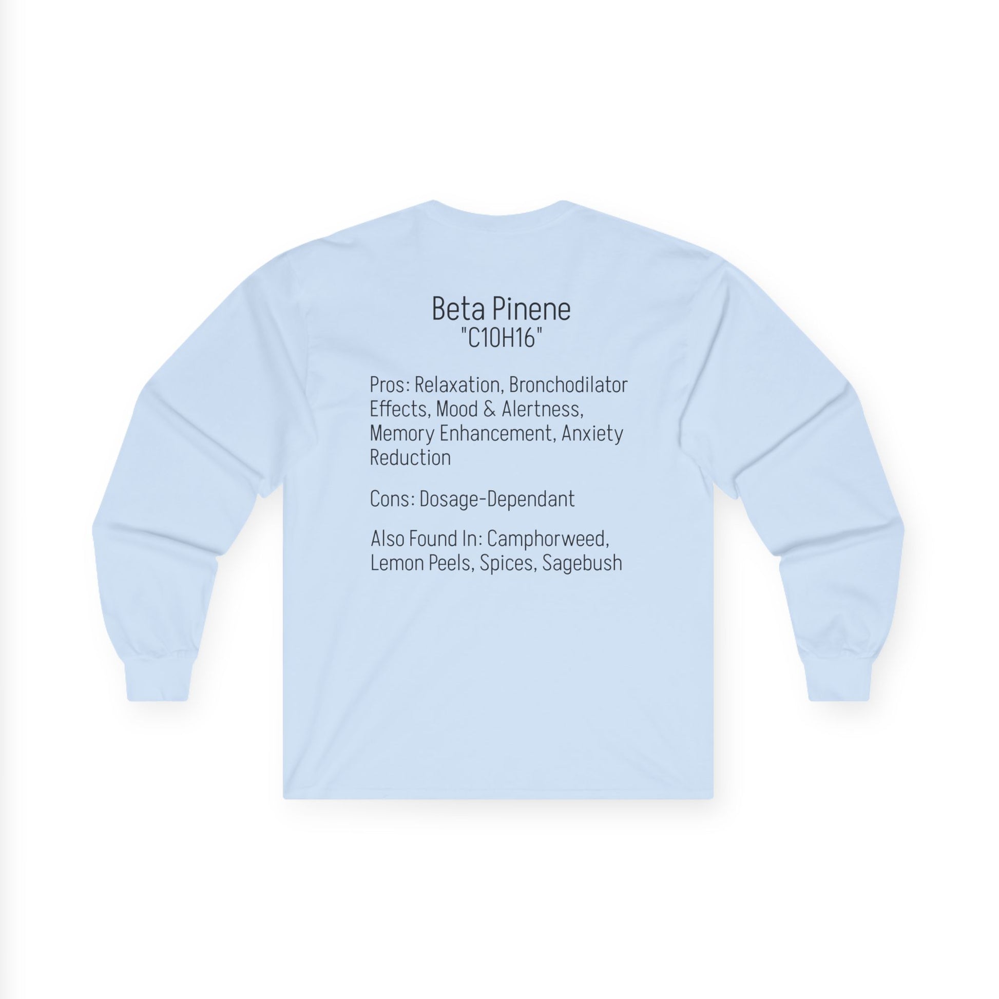 Terp Boyz "B-Pinene" Long Sleeve Tee