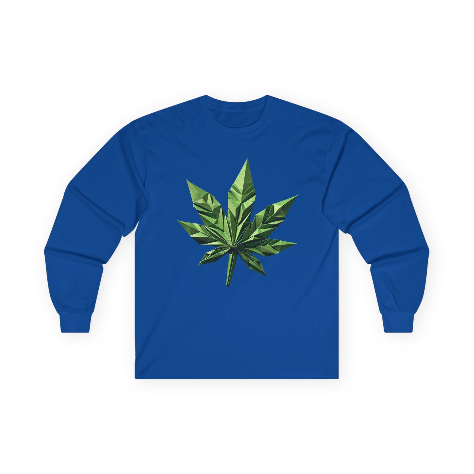 Marijuana Weed Leaf Long Sleeve Tee