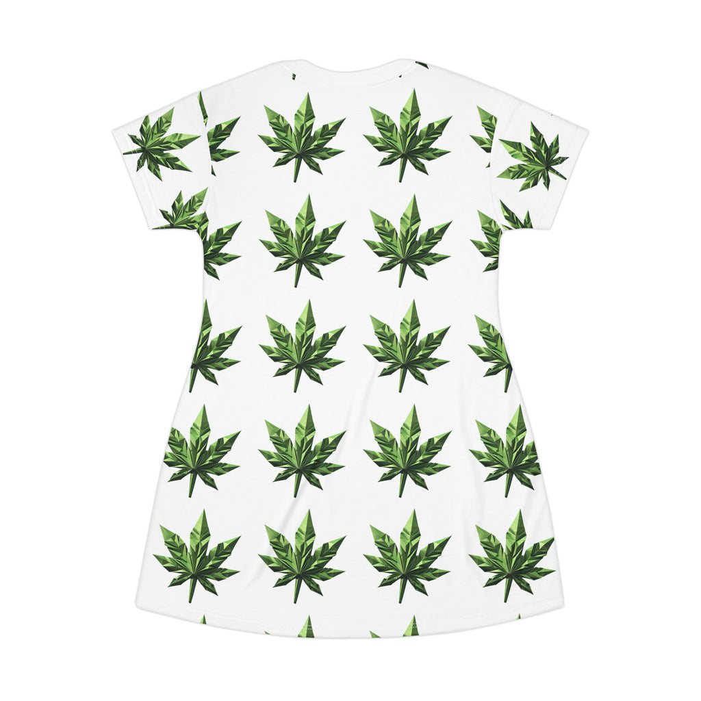 Cannabis T-Shirt Dress