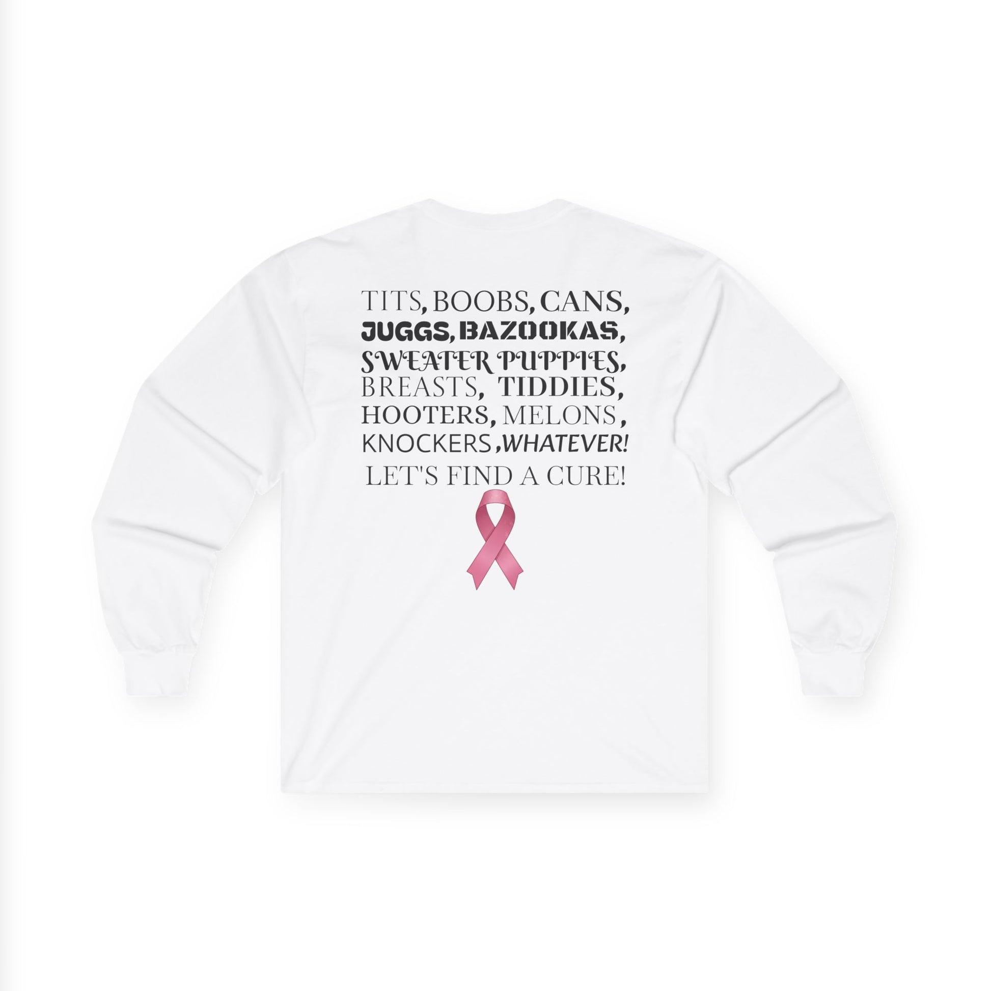 Terp Boyz Breast Cancer Awareness Long Sleeve Tee